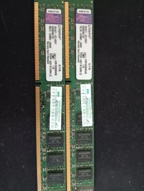 Kingston ValueRAM 8 Go (1 x 8 Go) PC3-10600 (DDR3-1333) 240 Broches RAM