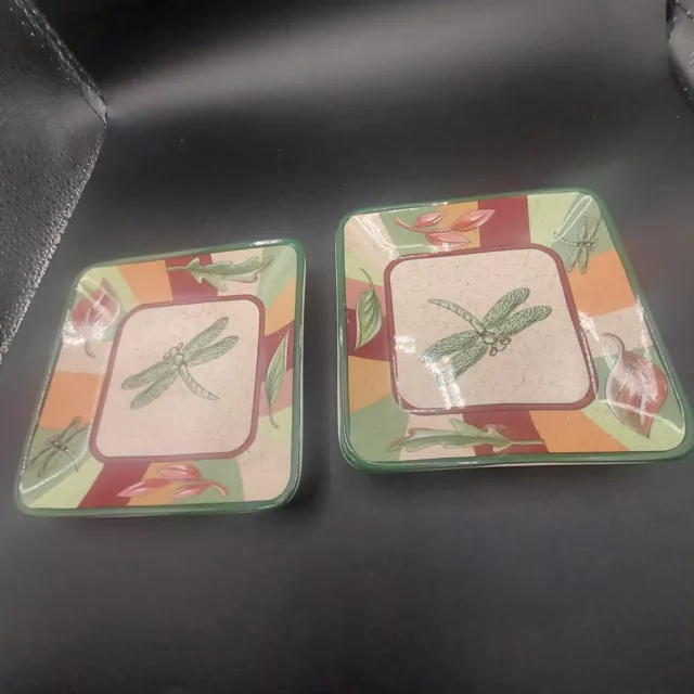 DragonFly Trinket, , Candy. Candle Dishes.  These Are Partylite.