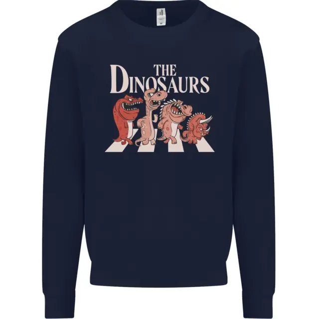 The Dinosaurs Funny T-Rex Music Parody Mens Sweatshirt Jumper