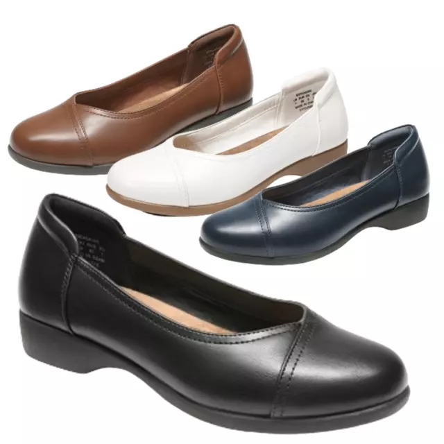 Women Slip On Round Toe Flat Shoes Comfortable Office Casual Dress Flat Shoes