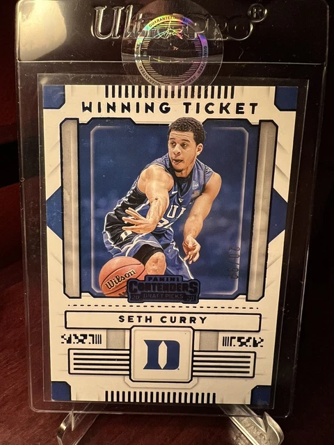 2020 Contenders Draft Picks SETH CURRY Duke #15 /99 💎