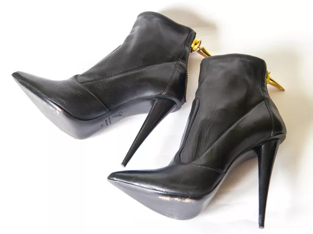 Giuseppe Zanotti Gr. 41 sexy stiletto boots high heels made in Italy