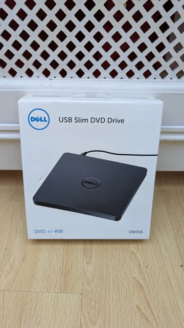 Dell External Cd/dvd Drive For Laptop Dell Slim DW316 External DVD