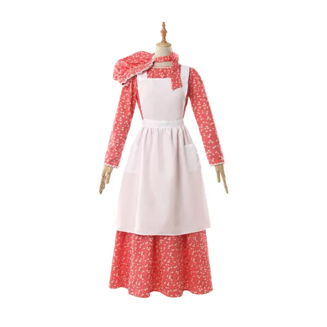 Renaissance Memories Style Dress Long Skirt for Costume Victorian Size L
