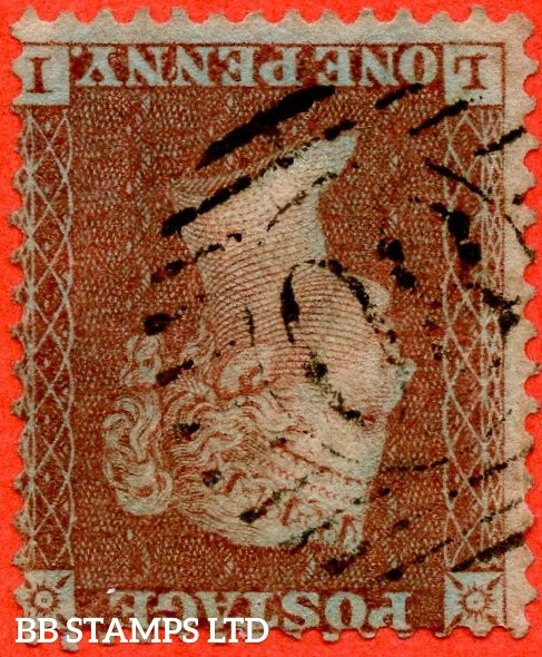 SG. 24wi. C3 (1)d. " LI ". 1d Red Brown ( Die II ). Plate 20. INVERTED WA B72588