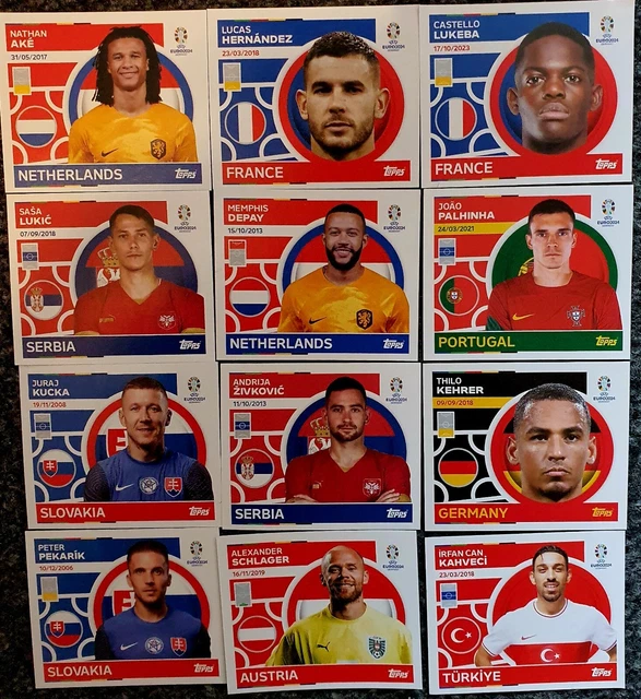 TOPPS UEFA EURO 2024 Germany Official Stickers Collection Euro 2024 Album Pack £7.50 PicClick UK