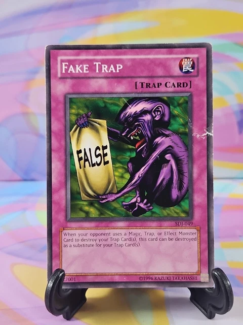 fake trap card yugioh Yu-Gi-Oh! Fake Trap SDJ-049 – AllRoleplaying.com