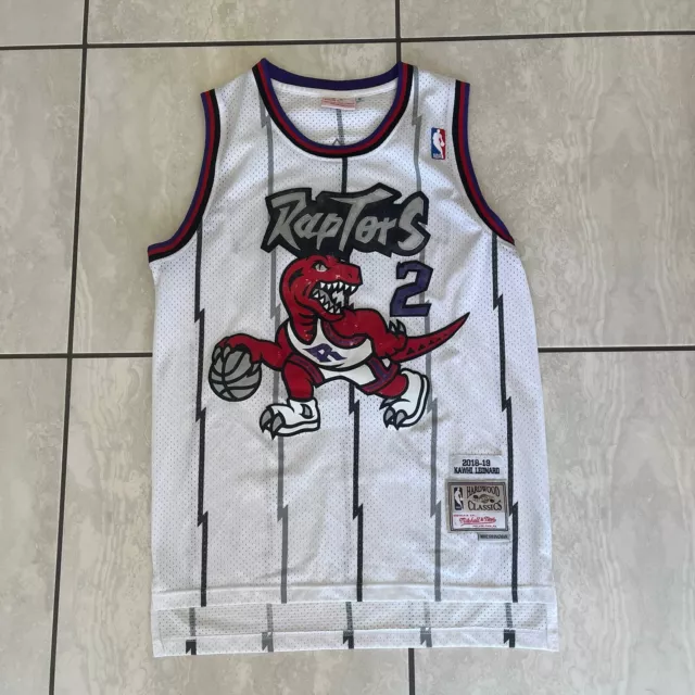 Kawhi Leonard Hardwood Classics Toronto Raptors Mitchell & Ness Size Small