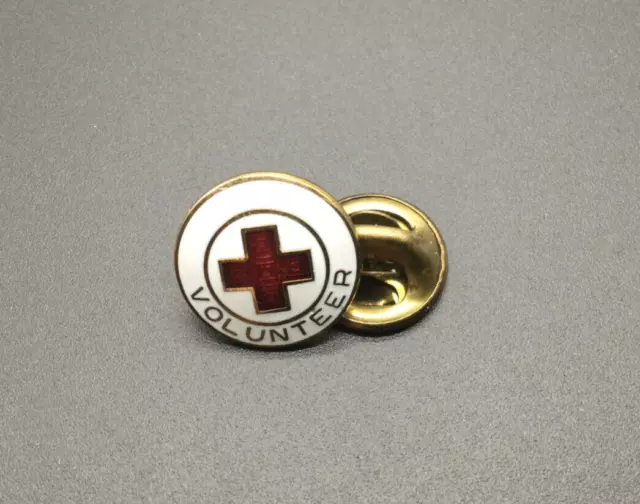 Vintage American Red Cross ARC 1964+ Volunteer Services Identification Pin