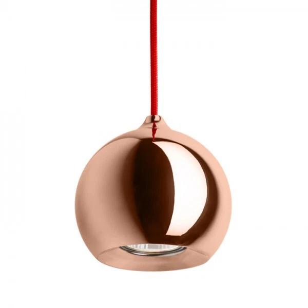 Lampadario Lampada DESTY I a sospensione rosso rame 230V GU10 35W