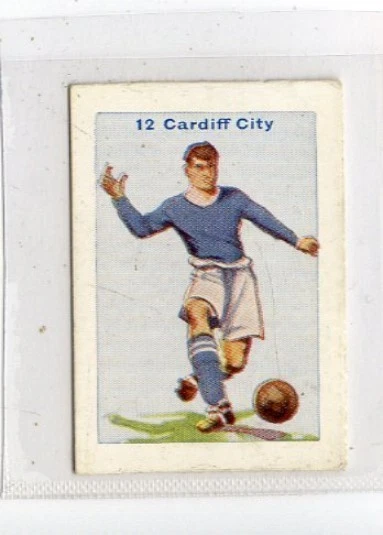 (Jd5523) THOMSON, FUSSBALLTEAMKARTEN, CARDIFF CITY, 1935, #12