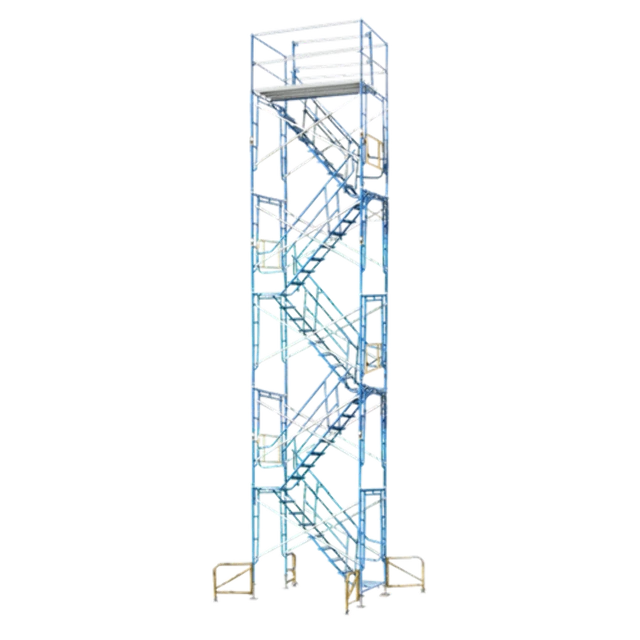 33' Scaffold Stair Tower PSV-NR-ST-33 Steel Staircase Scaffolding
