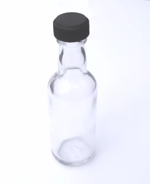 5cl Miniature glass bottles 50ml wedding favour fill yourself gift alcohol empty 3