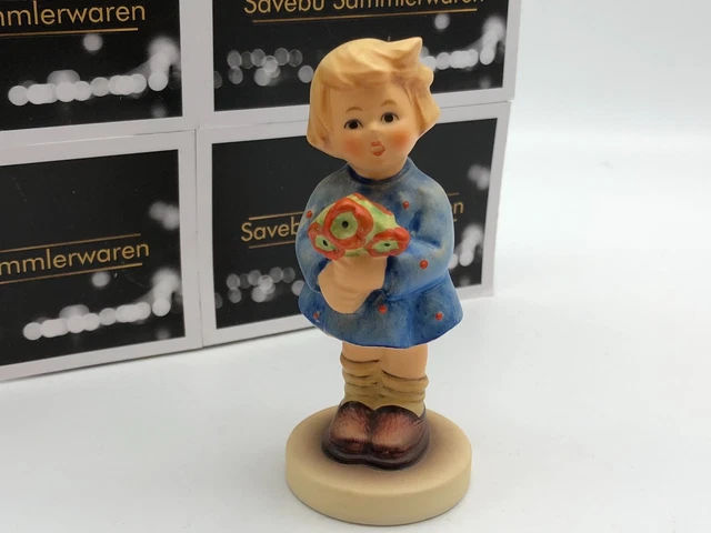 Hummel Figura ⭐️⭐️ 239/A Chica Con Ramo de Flores 9 Cm. 1 Wahl Superior Estado