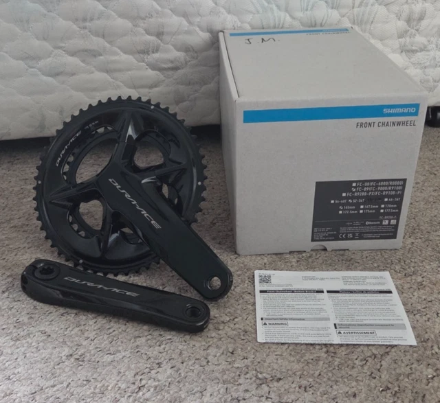 NEW SHIMANO DURA Ace FC-09 165mm 52 / 36 11 speed chainset NEW SHIMANO DURA Ace FC-09 165mm 52 / 36 11 speed chainset