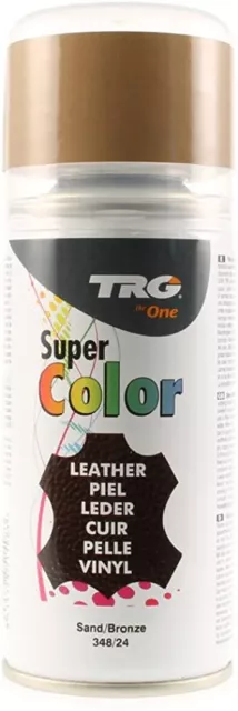 TRG Super Color Spray Cuir, Vinyle et Toile Teinture (#348 Sable / 24-150 ml)