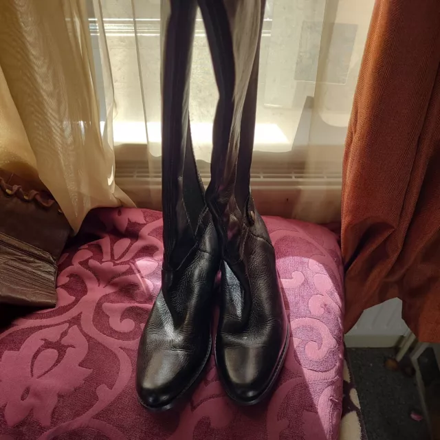 DUNE LONDON LADIES Telling Mid Block Heel Knee High Boots New Black Size UK 6 94.95 PicClick UK