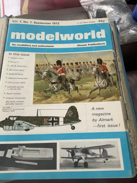 Almark Model Magazine  Modelworld 2 Vols Every Edition 2