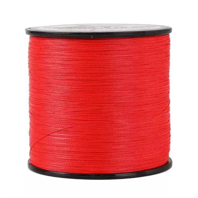 300M 328Yds 90LB Test Red HERCULES PE Braid Fishing Line 4 Strands Hilo De Pesca