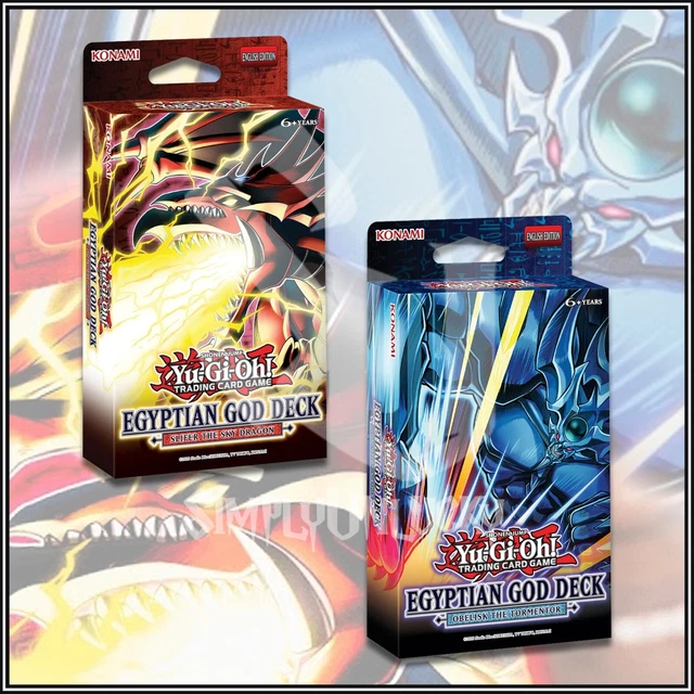 yugioh deck slifer Game Crave Tournament Store - Millennium Seeker (EGS1-EN005) Ra Card Case Full Yugioh Deck Yu-Gi-Oh! Egyptian