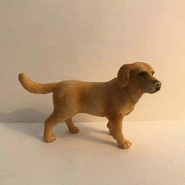 Figurine Animal Chien En Plastique PVC - Marque Type Bullyland, Schleich, Papo... - Occasion