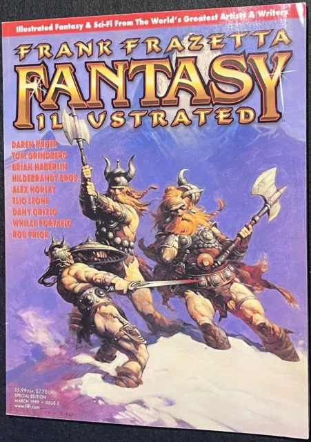 Frank Frazetta FANTASY Illustrated Special Edition - Issue #5 - March 1999 - VG