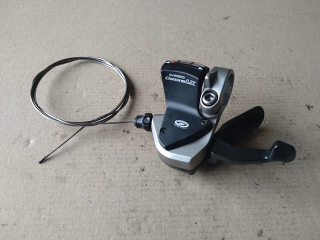 Shimano Deore LX SL M569 - Manette 3 Vitesses Ressort Pour VTT
