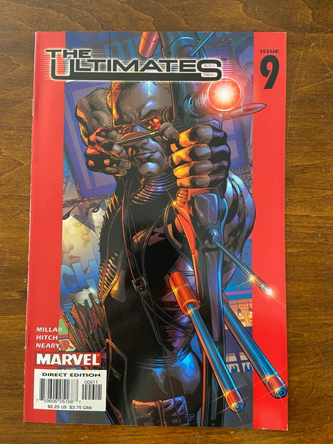 ULTIMATES #9 (Marvel,2002)VF/+ Mark Millar, Bryan Hitch