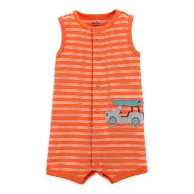 Child of Mine by Carter's Baby Boys Car One Piece - Size:  6/9 Months