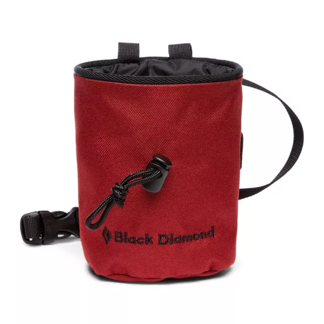 Black Diamond Mojo Rock Climbing Chalk Bag Medium/Large - Dark Crimson - New