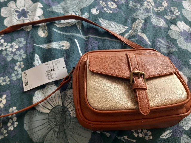 SAC A MAIN camel sabatier cuir NEUF valeur 325e EUR 150 00