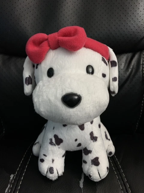 SANRIO SPOTTIE DOTTIE 6 Black White Spots Dog Plush Trinket