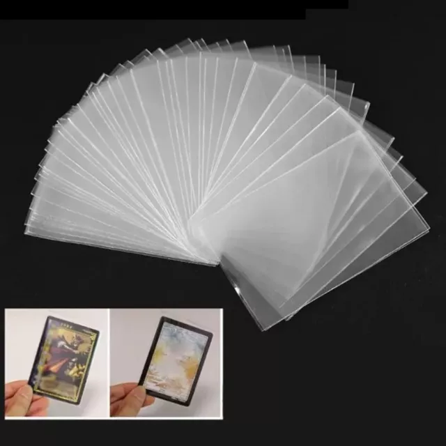 100pcs Playing Game Tarot Covers Protector Transparent Film Protector Card