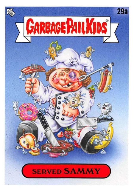2021 Topps Garbage Pail Kids: Food Fight #29A SERVED SAMMY
