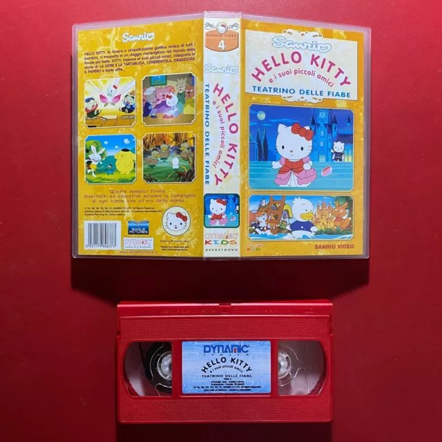 (Vhs) Hello Kitty Teatrino Fiabe 4 (Ita 2003) Sanrio Video Dynamic 860837Dvvo