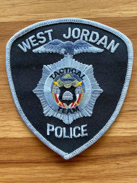 Police Patch   West Jordan Utah