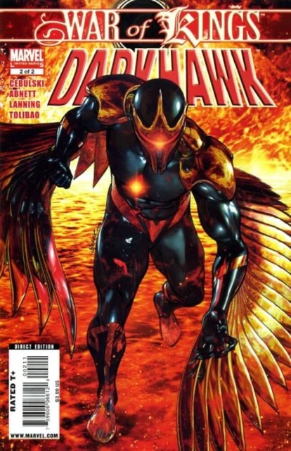 War of Kings: Darkhawk #2 (2009) Marvel Comics
