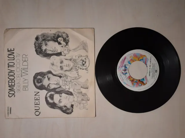 Queen ‎– Somebody To Love / White Man - 45 giri 7" - EMI - Italy 3C 006-98428