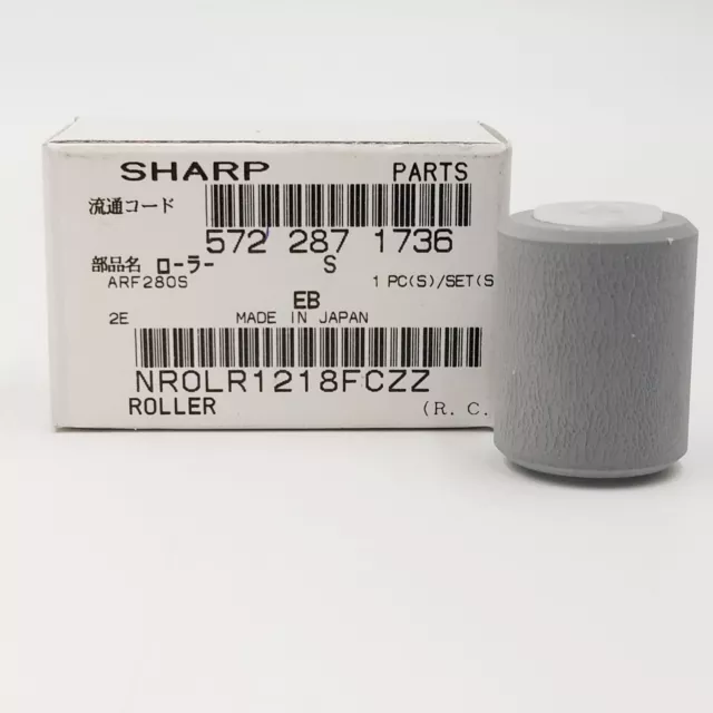 SHARP NROLR1218FCZZ paper feed roller ar507 OEM Genuine Factory Part