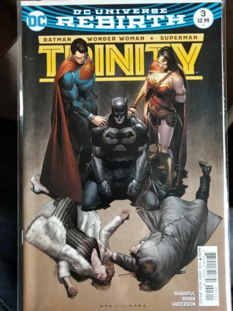 TRINITY (2016) #3 - DC Universe Rebirth - New Bagged