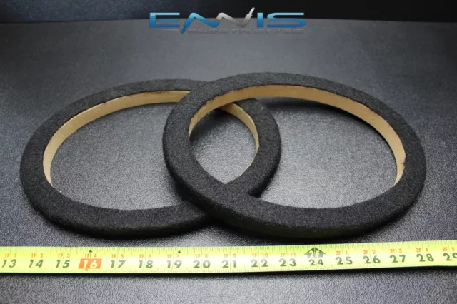 2 Mdf Speaker Rings Spacer 6X9 Inch Carpet Wood 3/4  Fiberglass Ring-69Cbk