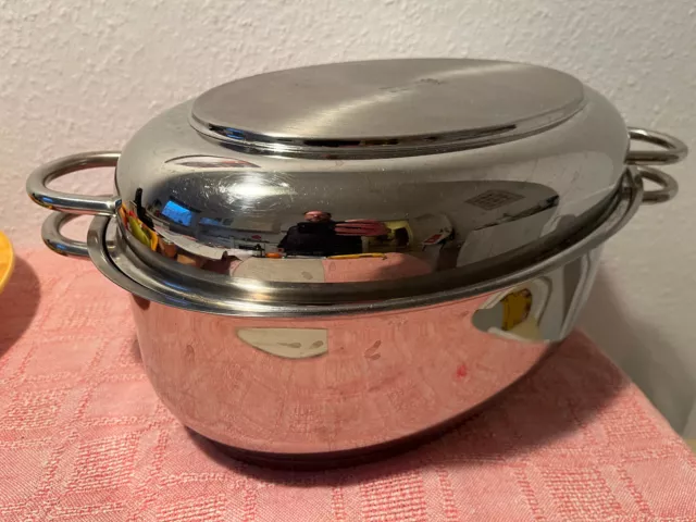 Schulte-Ufer, 9L, 38cm,  Multi-Bräter - Edelstahl (18/10), absolut neuwertig