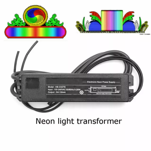 3KV/5KV 30mA 25/30W Electronic Neon Light Sign Transformer Power Supply