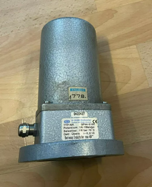 Siko GP44-0100 Transmission Potentiometer GP44/5K-1 Spiral Very Good Condition