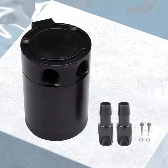 Separatore respiratore 2 porte (2 fori) serbatoio collezione sconcertato auto universale