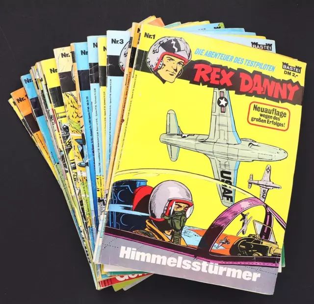 Die Abenteuer von Rex Buck Danny BASTEI Comic Album Nr. 1-30 2. Auflage ab Z1-2