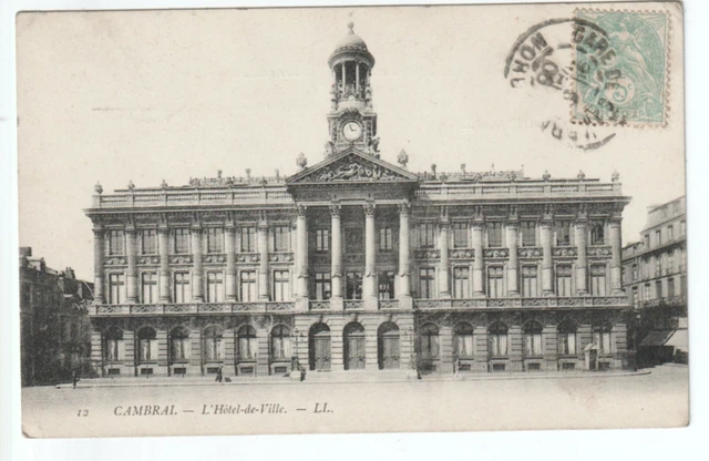 CPA - 59 - NORD - CAMBRAI - L' Hotel de Ville