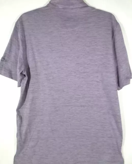 CALLAWAY-MENS POCKET GOLF Polo Shirt, Medium, Purple, Short Sleeve ...