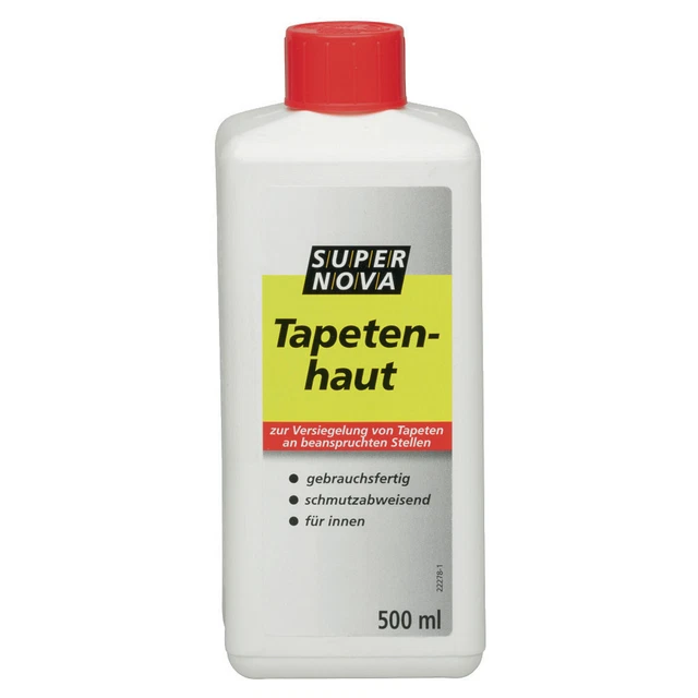 Tapetenhaut 500 ml gebrauchsfertig Schmutzabweisend für Innen Super Nova