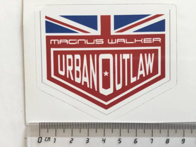 Sticker / Aufkleber, Magnus Walker, Urban Outlaw